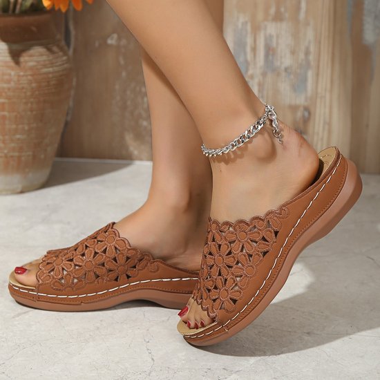 Summer Casual Pvc Plain Sandal