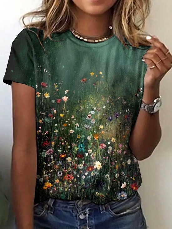 Cotton Casual T-Shirt