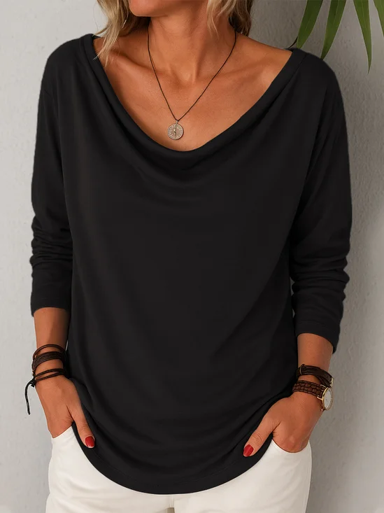Plain Casual T-Shirt