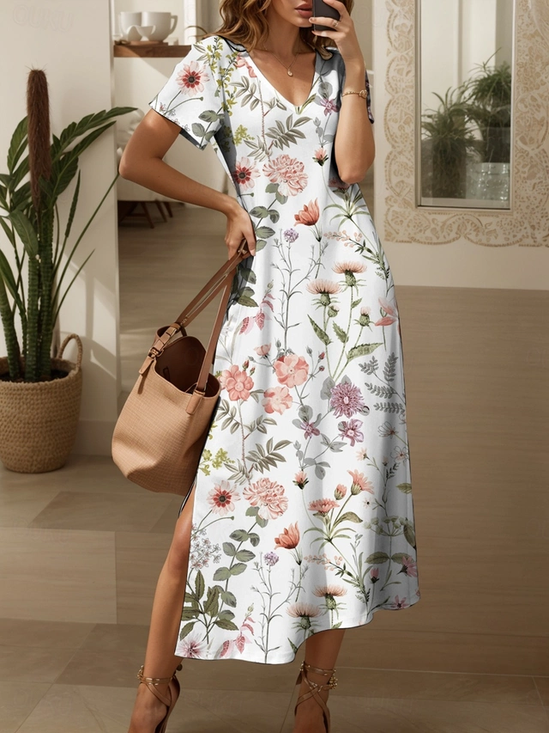 Vintage Cotton Dress With No