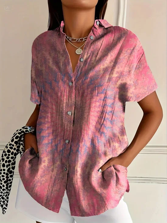 Regular Fit Cotton Ethnic Shirt