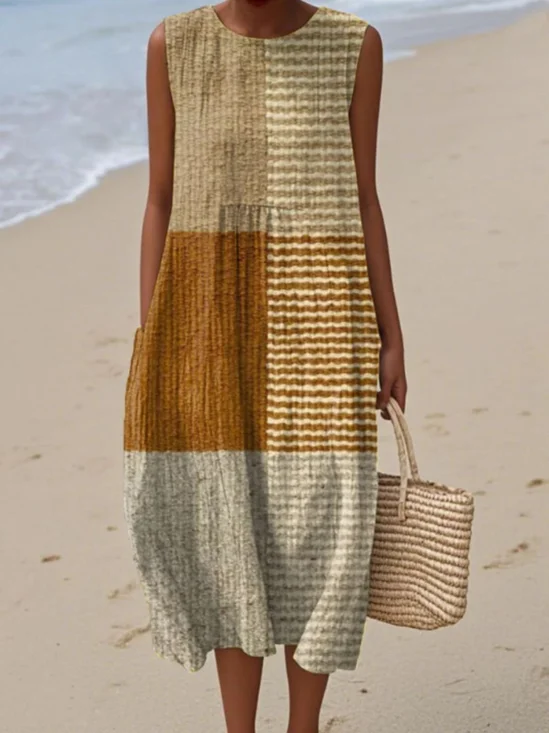 Casual Regular Fit Dress With No