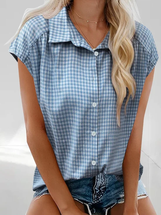 Vintage Regular Fit Plaid Shirt