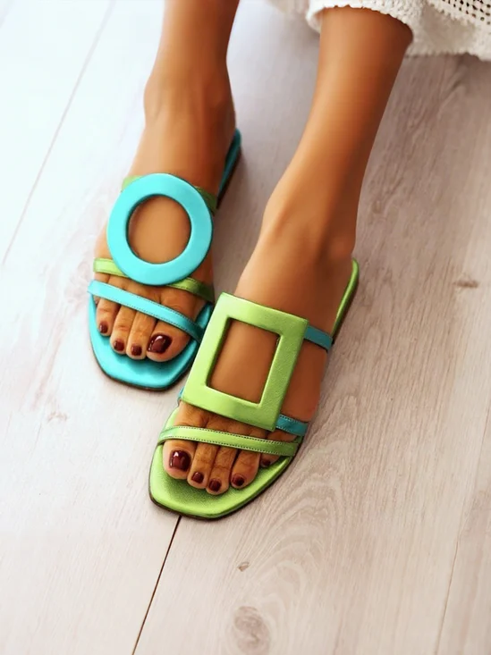 Casual Summer Slide Sandals