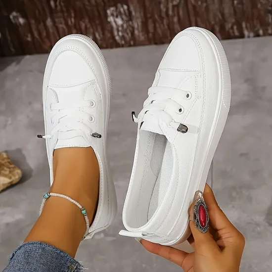 Women's Comfortable Version In White Casual Shoe