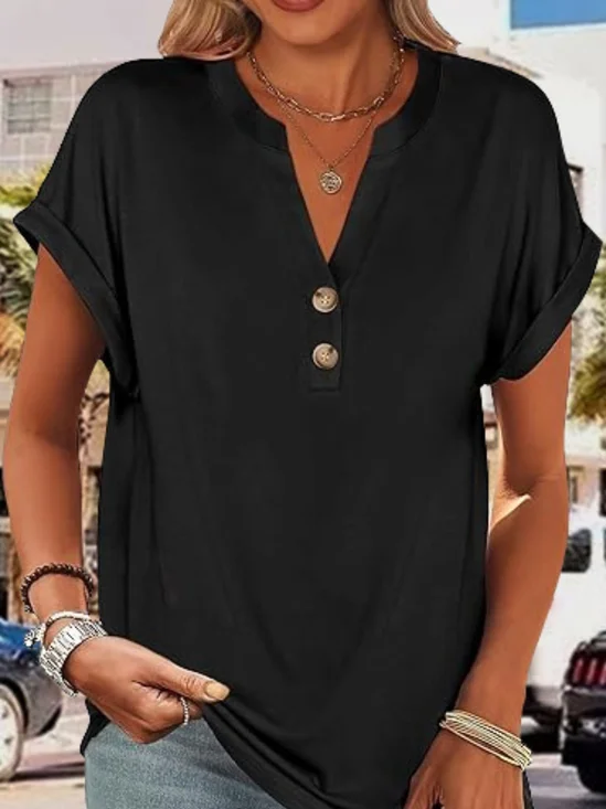 Casual Cotton T-Shirt