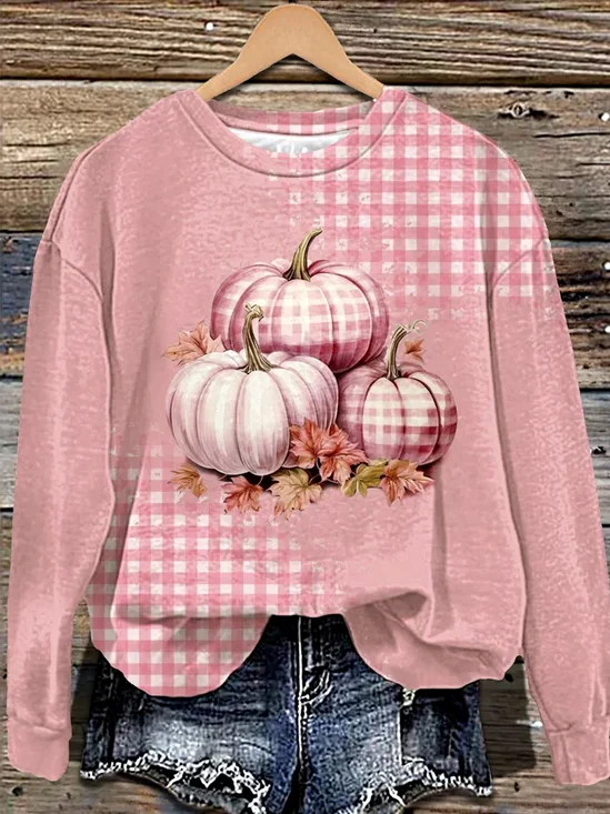 Casual Text Letters Regular Fit Sweatshirt