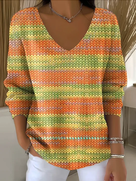 Casual Cotton Sweater