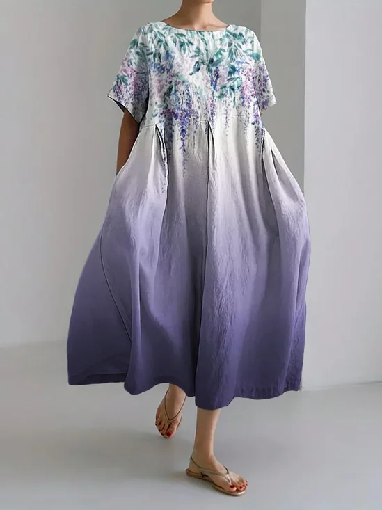 Regular Fit Casual Dress With No