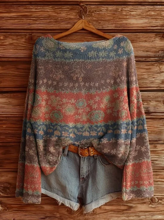 Ethnic Vintage Sweater
