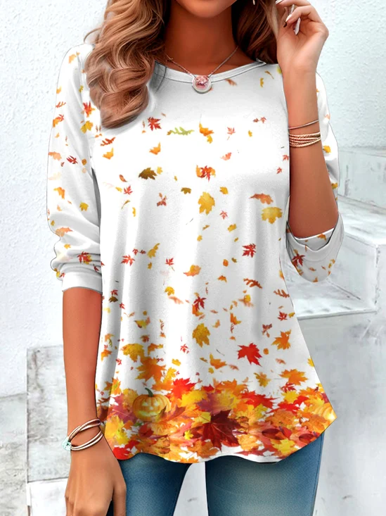 Regular Fit Casual Crew Neck T-Shirt
