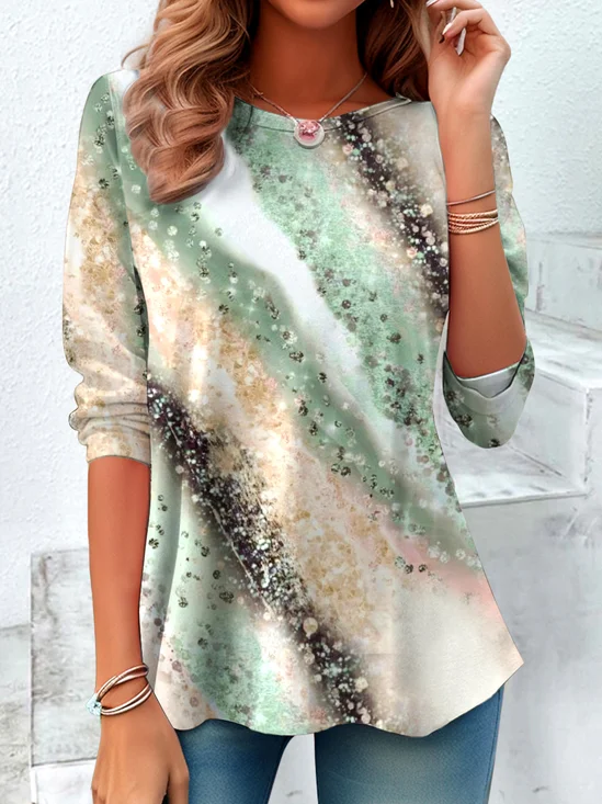 Ombre Casual T-Shirt