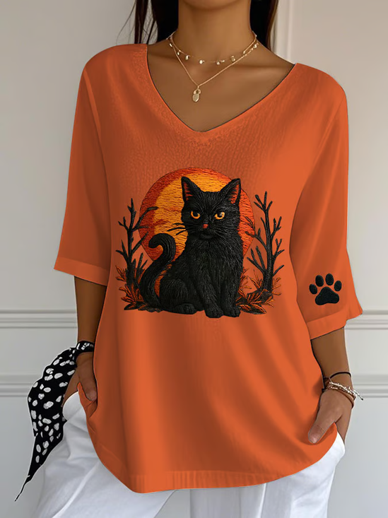 Cotton Casual T-Shirt