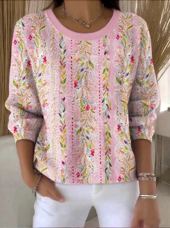 Casual Cotton Sweater