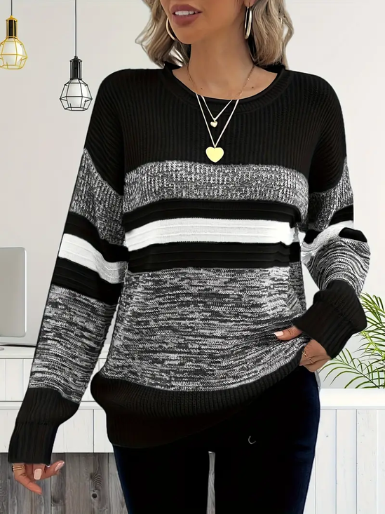 Printing Simple Regular Fit Sweater