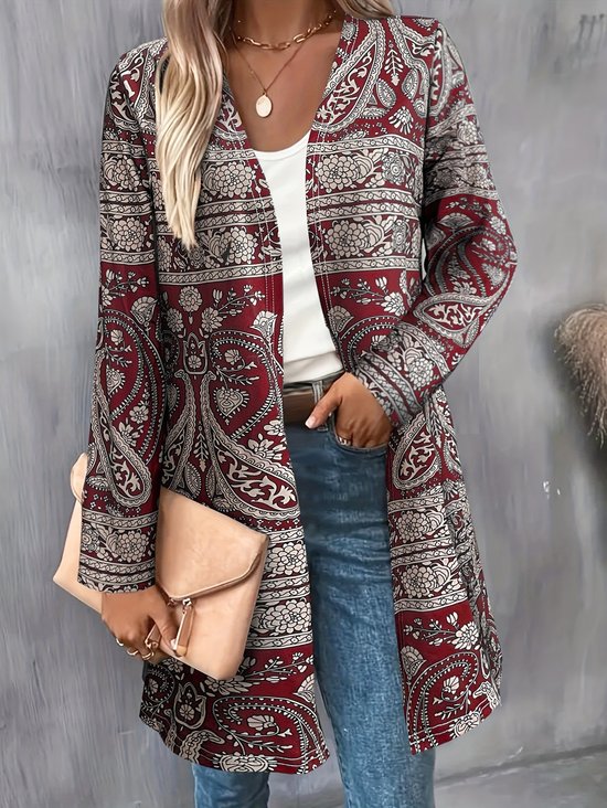 Regular Fit Casual Trench Coat