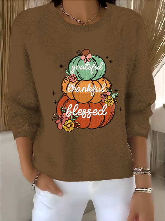 Women's Thanksgiving Sweater Top