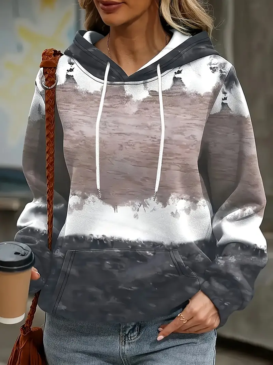 Printing Hoodie Casual Hoodie