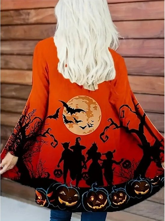 Cotton Party Regular Fit Halloween Kimono