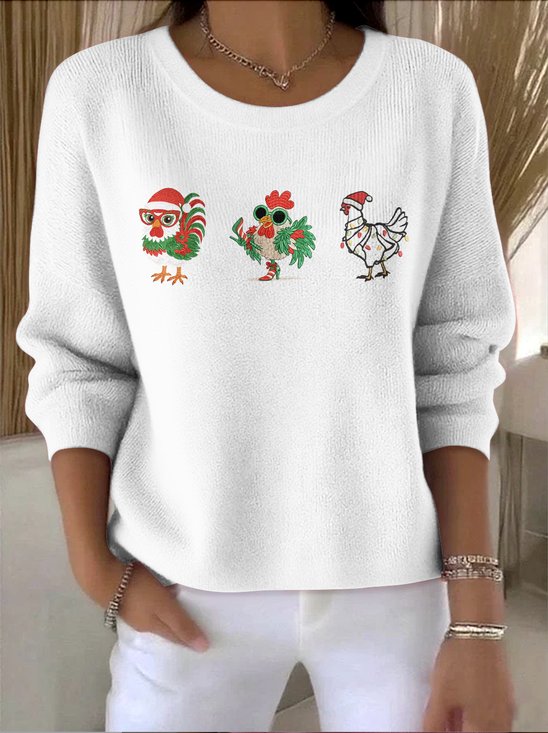 Casual Cotton Sweater