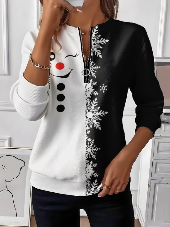 Imitation Cashmere Vintage Christmas Loose Sweater