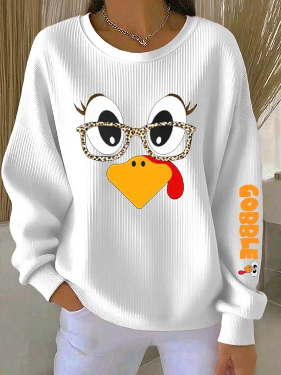 Regular Fit Casual Sweatshirt