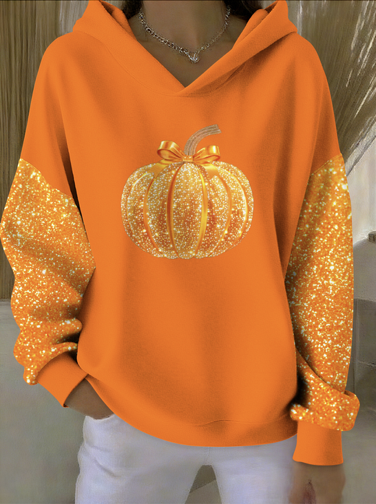 Hoodie Casual Regular Fit Halloween Hoodie