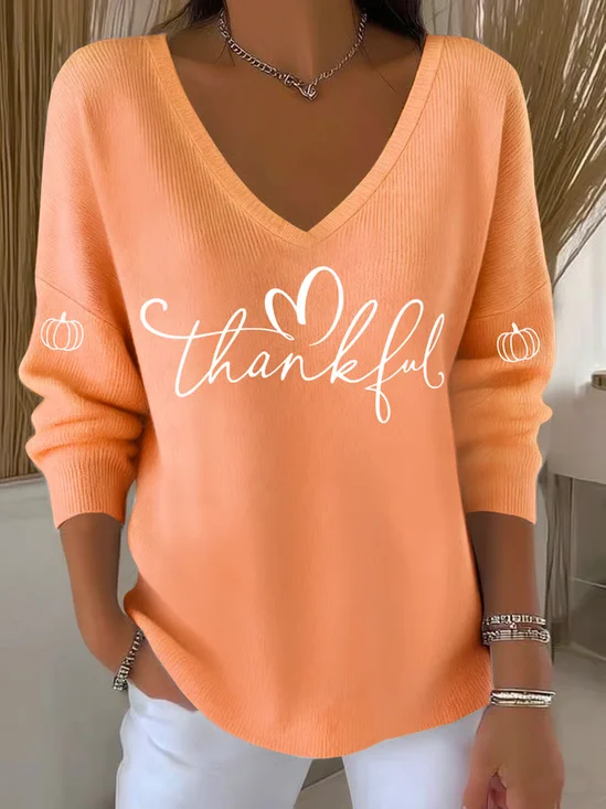 Regular Fit V Neck Casual Hoodie