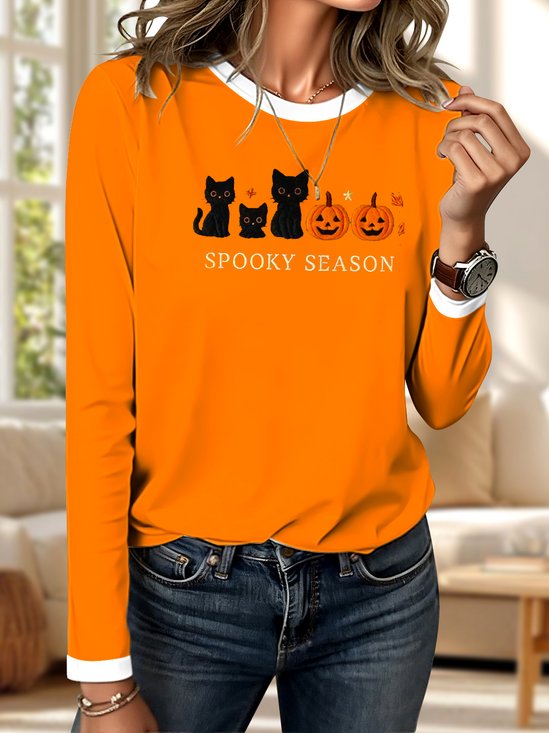 Casual Regular Fit Animal T-Shirt