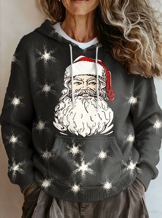 Christmas Hoodie Vintage Sweater