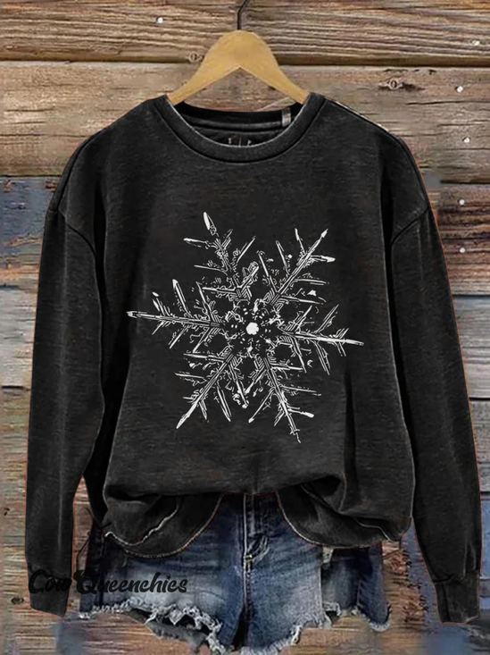 Casual Christmas Loose Crew Neck Sweatshirt