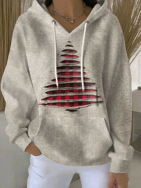 Christmas Loose Casual Hoodie