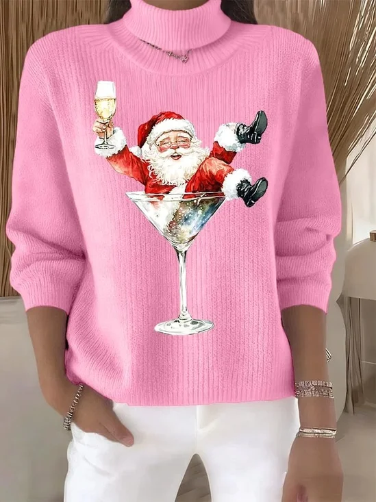 Turtleneck Christmas Casual Sweater