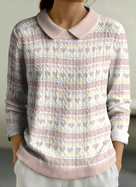 Color Block Casual Sweater