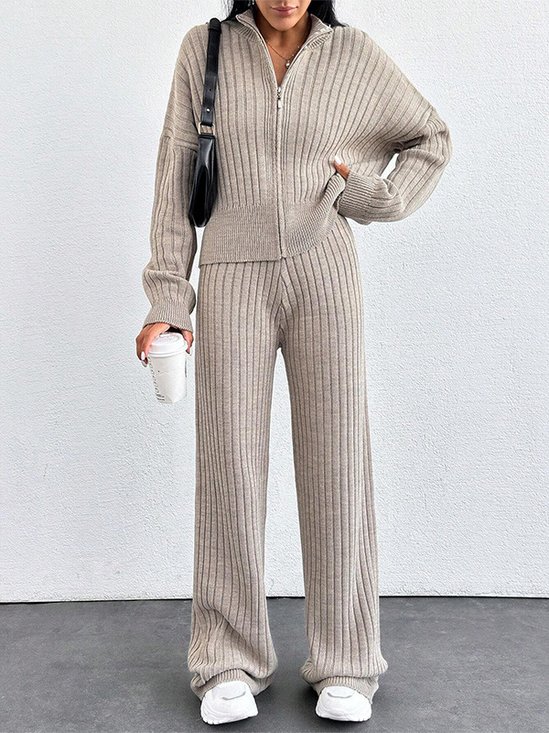 Cotton Casual Two-Piece Set