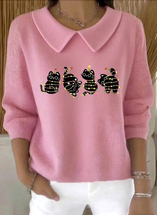 Casual Shawl Collar Sweater
