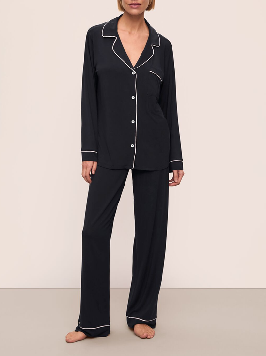 Modal Long-Sleeved Trousers Pajamas Set Home Clothes