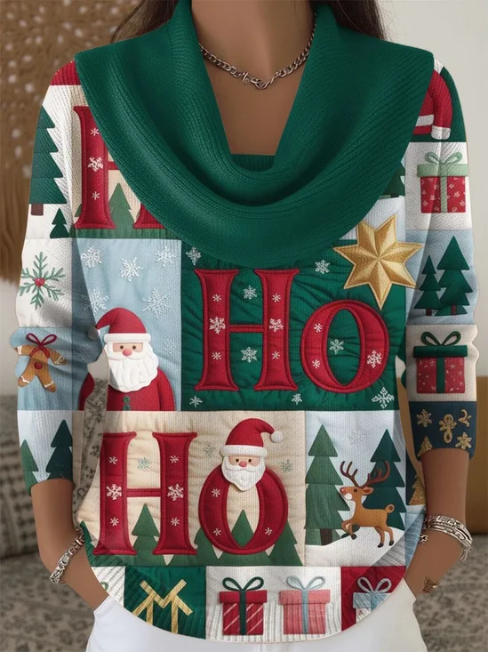 Others Christmas Loose Simple Sweater