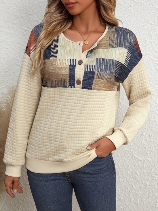 Crew Neck Lady Romance Sweatshirt