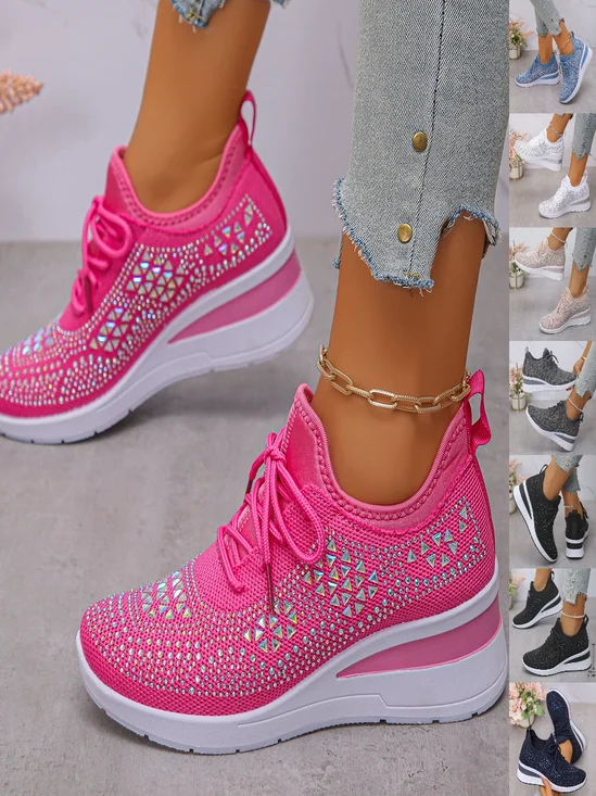 Casual Color Block Shallow Shoes