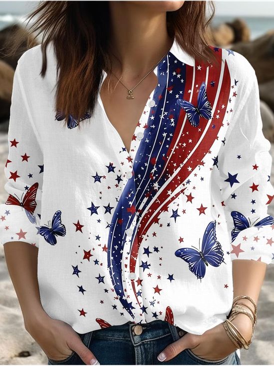 Independence Day USA Semiquincentennial Since 1776 Women Blouse