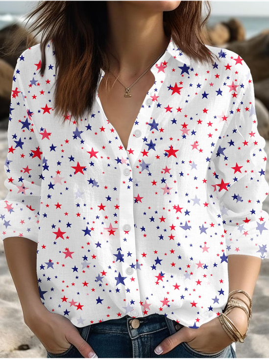 Celebrate Anniversary 4th of July Blouse