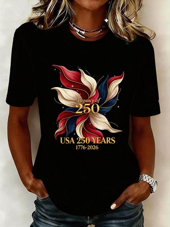 America 250th Anniversary Commemorative Tee | "Legacy of 250" Graphic Shirt