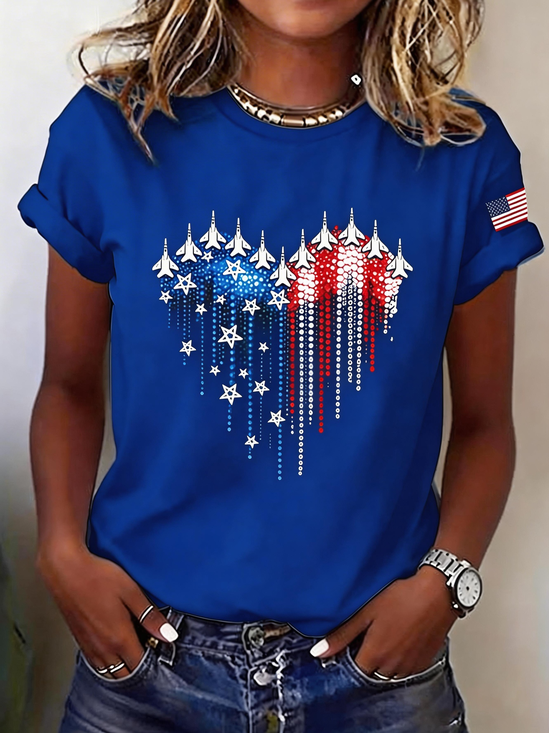 Freedom Fighter Heart Graphic Tee