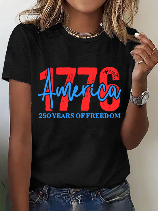 Women's 250th Birthday USA Independence Day 1776 shirt