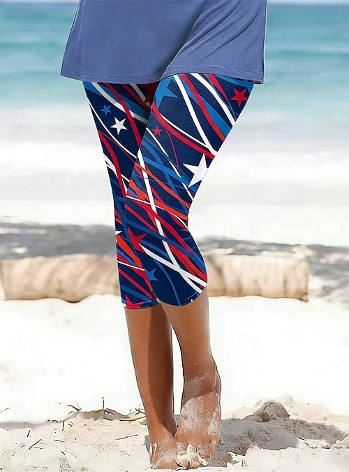 Simple Independence Day Pants