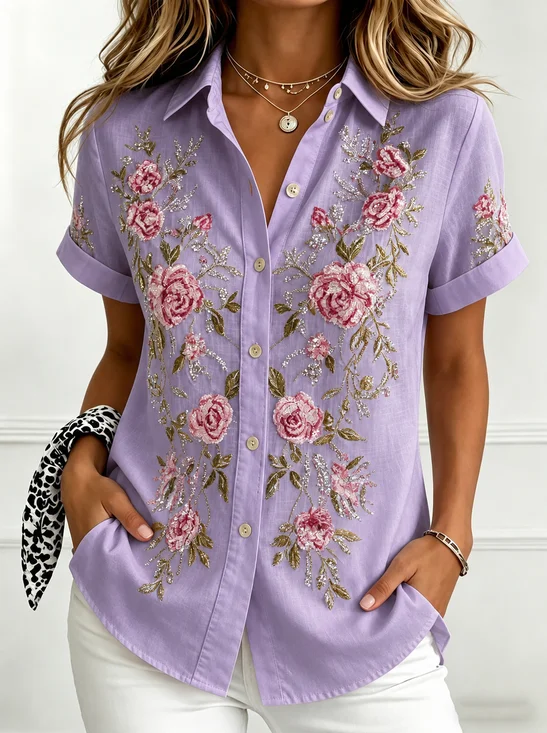 Vacation Shirt Collar 3D Printing Printing Shirt