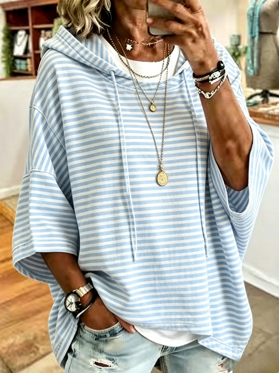 Loose Simple Hoodie Hoodie