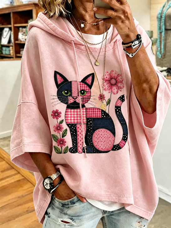 Hoodie Floral Sports Hoodie