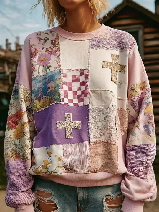 Sports Cross Sweatshirt